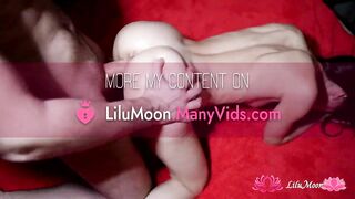 Slutty Lilu Moon Deepthroat & Hard Anal Bangs untill Spunk fountain in Large Booty