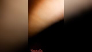 Nasty ebony beauty with a constricted little booty.