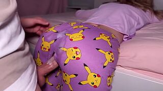 Stepdad's ally! We played at rubbing, out of penetration, but this chab ripped my pajamas and ended up putting his large jock inside me.