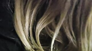 Real stepsis sneaked into my room just to suck out my goo oral-sex creampie