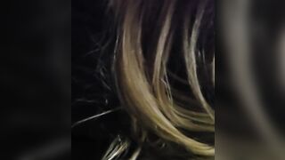 Real stepsis sneaked into my room just to suck out my goo oral-sex creampie