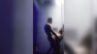 Sexy Latin babe wife getting drilled hard with lover