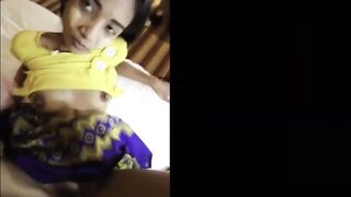 JohnTronX - Flawless Thai snatch gets stretched by a large dong in POV style