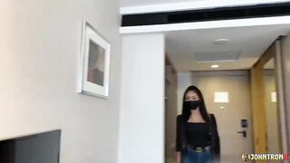 Johntronx - Unreal Amateur Oriental in Constricted Jeans Sucks My Wang