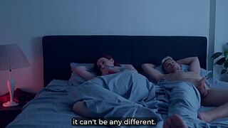 Step Mommy Gets Super Wild and Rides Me Hard in Our Shared Hotel Daybed