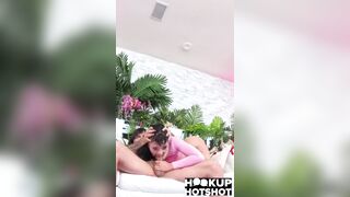 Shy Beca Barbie Loves To Suck Nade Naughty's Booty & Large Knob!