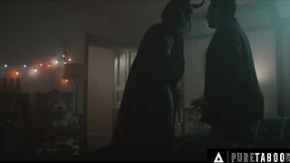 PURE TABOO Six-Breasted Krampus Emerges On Christmas Eve To Feast On Nasty Guy's Hard Ramrod