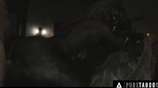 PURE TABOO Six-Breasted Krampus Emerges On Christmas Eve To Feast On Nasty Guy's Hard Ramrod