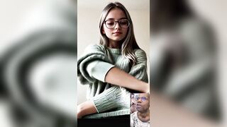 Quiet Deepthroats Your Knob Until U Drip Cum, Giant Titties Blond Teen Hotty & Her Youthful Boobs, AI Generated, Compilation