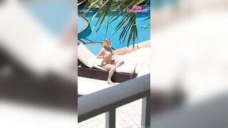 My Stepdaughter's Allies - Jill Taylor Sunbathes By The Pool Then Rides Rod