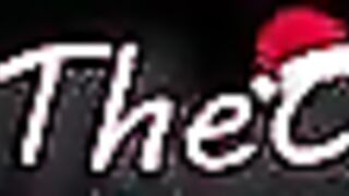 Marvelous lil shemale DaniTheCutie holds a thick sex toy in her constricted booty this Christmas