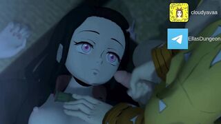 Demon Slayer nezuko anime.