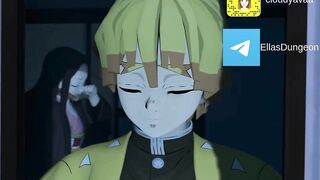 Demon Slayer nezuko anime.