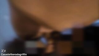 I made the cuckold suck my lover's shlong.