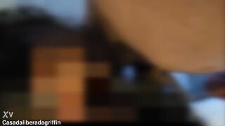 I made the cuckold suck my lover's shlong.