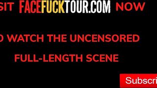 Breasty Lalin girl Bitch Gets Facefucked Euro BWC Tourist