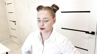 1st my stepbrother tore my tights and then my snatch