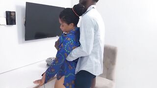 Giving my stepsister a very precious sex style when that babe was cleaning