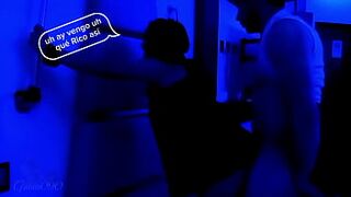 For acting like a hawt floozy, that guy punishes me; I tell him to beat the cuckold's milk for me.