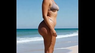 Giant butt thick angels walking - compilation 6 [AI]