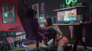 Your giant fantasy come true: rencounter Ebony Widow