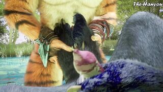 Wild Life 4K - Tiger X Wolf