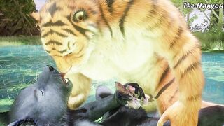 Wild Life 4K - Tiger X Wolf