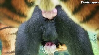 Wild Life 4K - Tiger X Wolf