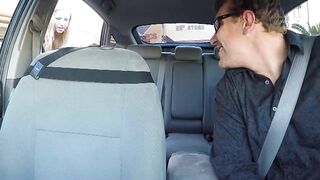 Rachel James thinks Taxis are immodest, so that babe hired a Boober driver and ended up getting...