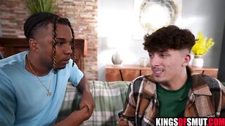 Lascivious Stepmom Desires 3some With BBC Stepson & His Ally