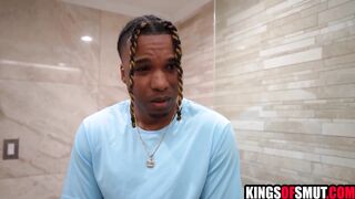 Lascivious Stepmom Desires 3some With BBC Stepson & His Ally