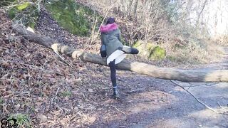 PornoVLOG - Italian Amateur Doggy Style in Abandoned Location