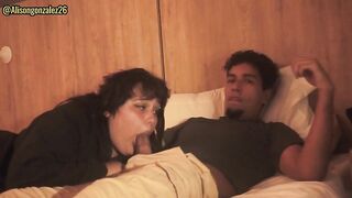 Watching Netflix with my stepsister and I couldn't aid but put my dong in her throat (we nearly got caught)