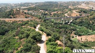 VIXEN Secret Girlfriends Vixi Rafi & Melanie Marie Share A Wang In Hawt Trio