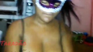 Wicked ebony hotty giving a great oral-sex