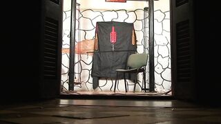 Fat hottie punished from her lezdom punisher