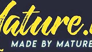 Brunette hair mother I'd like to fuck Serena Cruz Plays with Her Twat on the Stairs