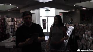 Miranda Miller creampied by a bbc gloryhole