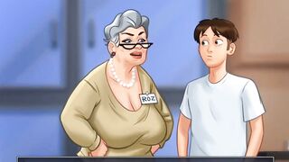 Aged Granny Likes To Suck- Summertime Saga