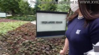 A lively eighteen-year-old who likes wolf dogs. F-cup curvy boin-chan is the superlatively good. The inside of the car is a dreamland. Her bazookas are swaying. Her youthful, pink titties are nice-looking and well-shaped.