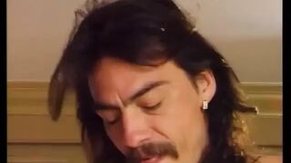 Excited trio with excited Thai beauty