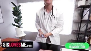 Sis Likes Me - Cute Golden-haired Cures Stepbro’s Condition With Her Taut Holes!
