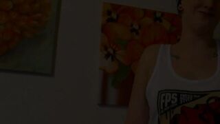 Hawt redhead sucking his wang like a real pro