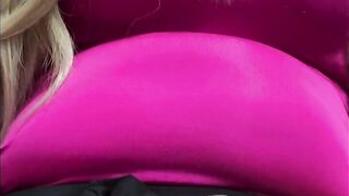 Amateur Crossdress Madison CD oozes cum from fet little love button onto a sex toy and then sucks the vibrator like the bitch that babe's
