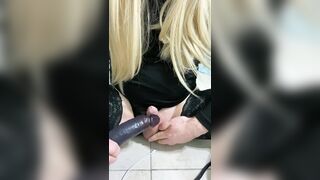 Slutt Crossdresser tells bbc cuckold story and plays it out. The bbc bangs his hawt white wife