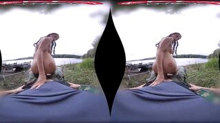 Reality Lovers - Fisherman Get Fortunate and Bangs a Sexy Excited Brunette hair