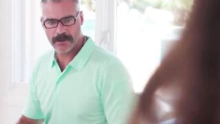 Did I just wank on my hawt stepdaughter toying her twat?Large boobs teen Lilith Grace send a vid to her stepdad and craves him to anal screw her