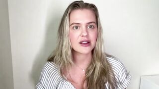 Golden-haired wench Wisconsin Tiff tells all about her gangbangs and banging mature boys