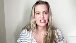 Golden-haired wench Wisconsin Tiff tells all about her gangbangs and banging mature boys