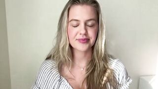 Golden-haired wench Wisconsin Tiff tells all about her gangbangs and banging mature boys